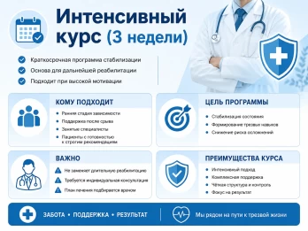 Реабилитация за 21 день в Арске